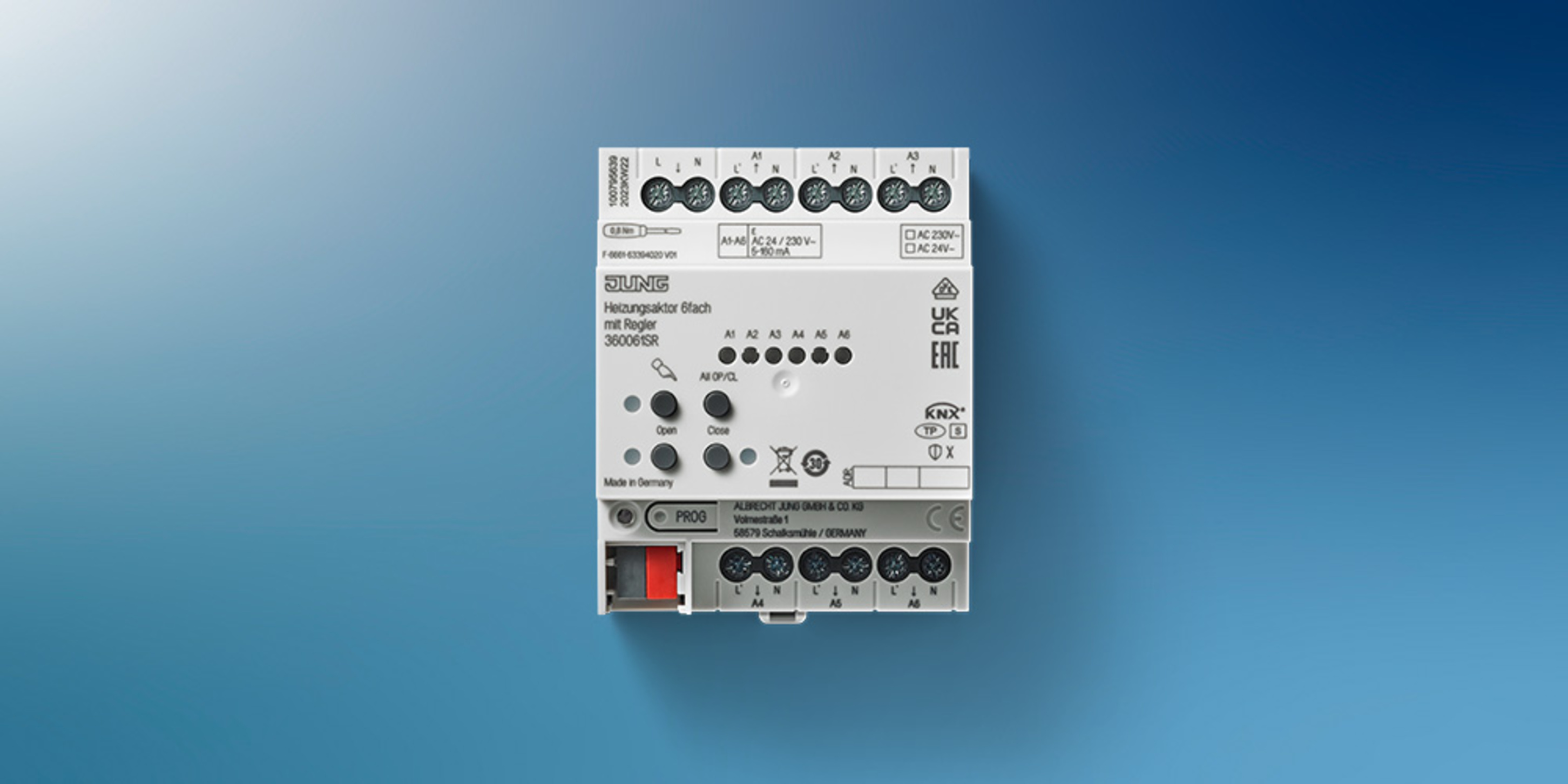 KNX Heizungsaktor 6-fach bei Necotek Elektro- und Umwelttechnik GmbH in Uffenheim